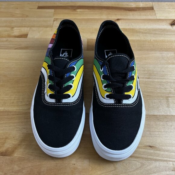 Vans Old Skool Refract Rainbow Womens Size 7.5 Athletic Skate‎ Shoes Sneakers - Picture 2 of 10